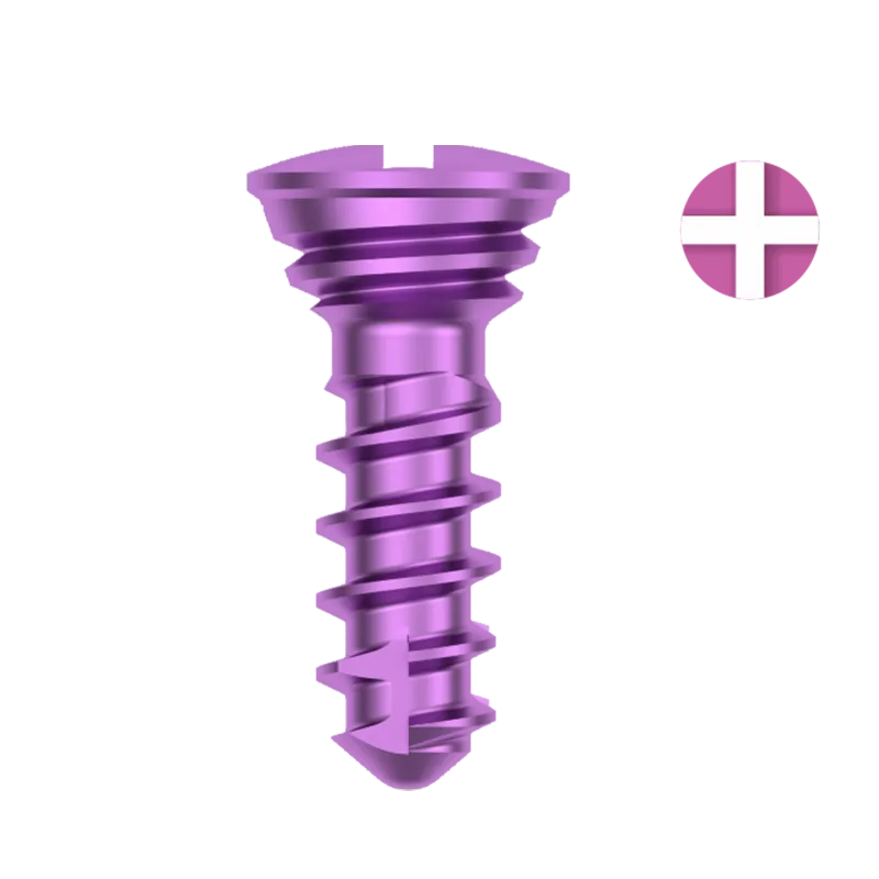 CMF - Cross Drive LOCKING Screw Self Tapping - 2.0 mm Dia