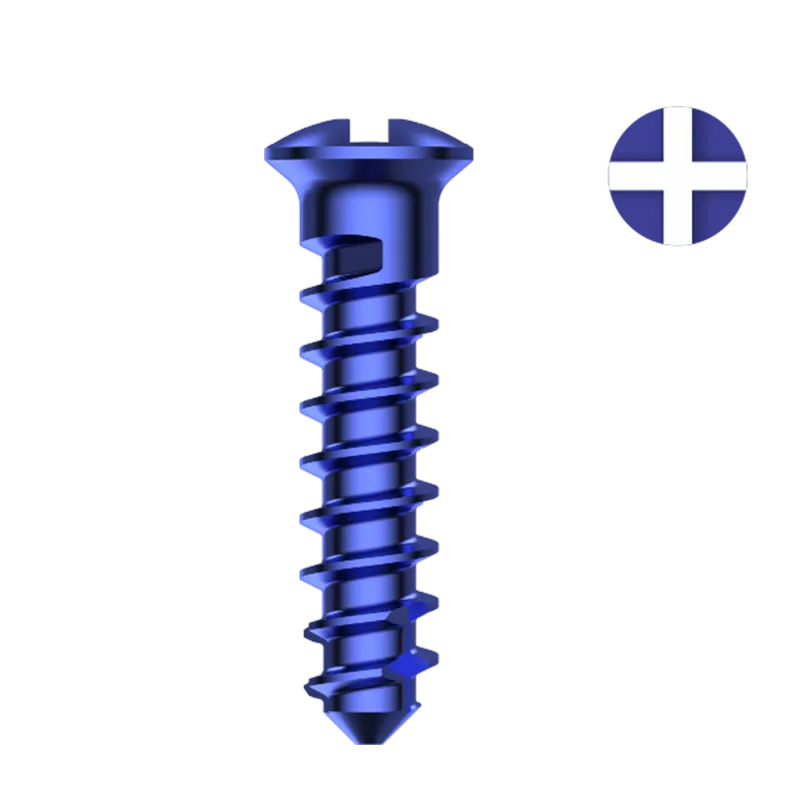 CMF – Cross Drive NON Locking Screw – Self tapping – 2.0 mm Dia.