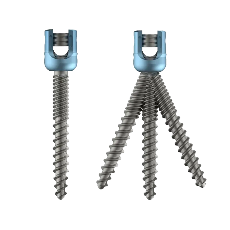 Polyaxial S-Line Dual Thread Pedicle Screw
