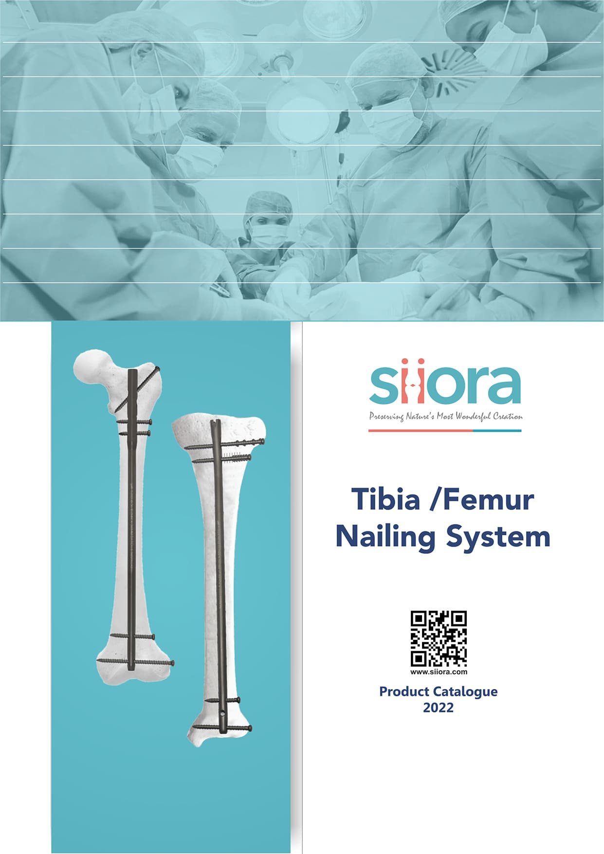 tibia femur interlocking system
