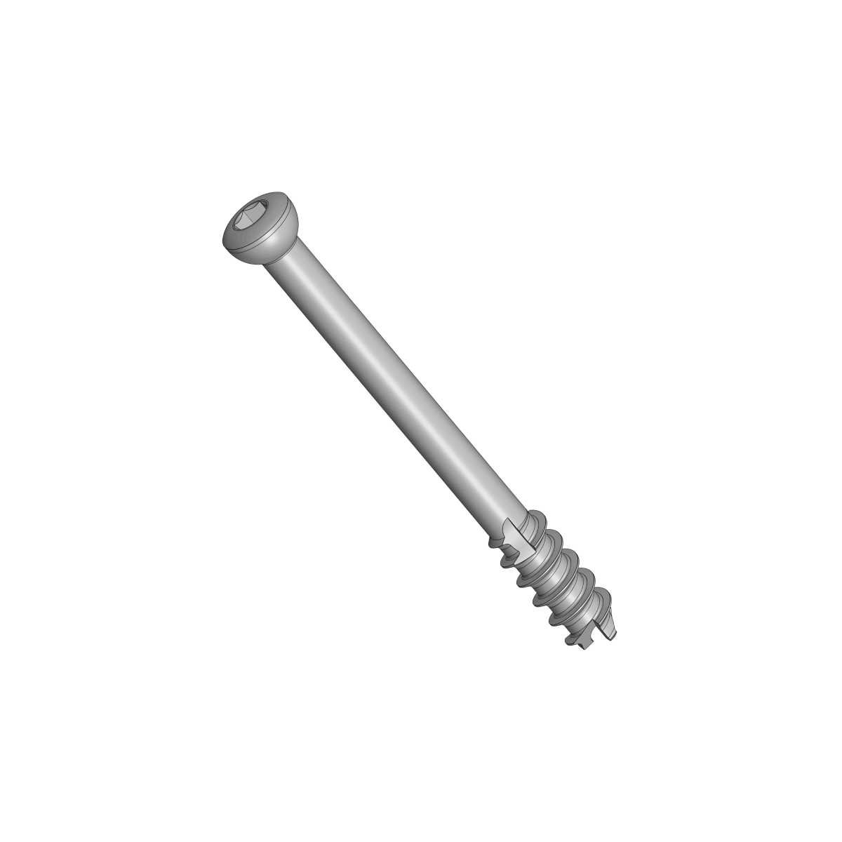 Large Cannulated Cancellous Screw, 6.5mm Dia. 16mm Thread