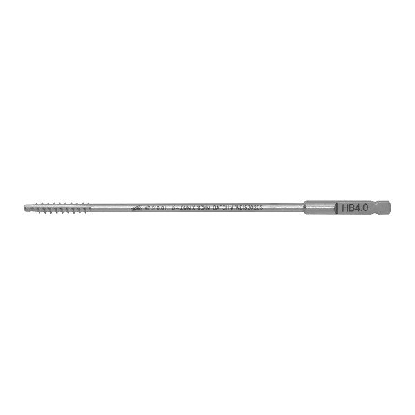 Bone Tap - Quick Coupling End Dia. 4.0mm, - Cancellous, Thread Length 20mm, Total Length 110mm