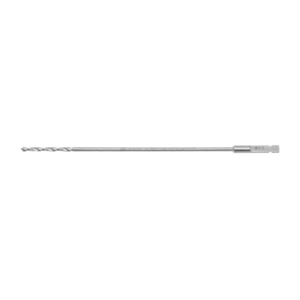 Drill Bit - S.S. - Plain Shank, Jacob Chuck End Dia. 1.8mm X 100mm Long