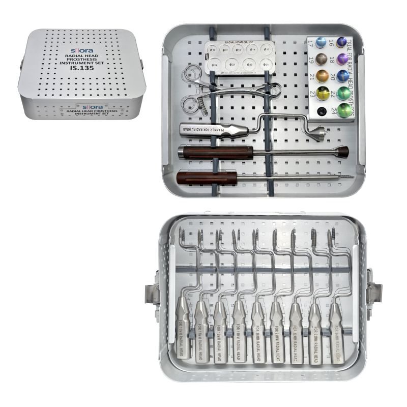 Instruments Set for Radial Head Prosthesis