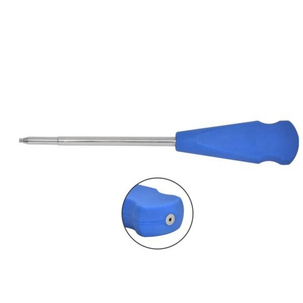 Large Cannulated Hexagonal Screw Driver 3.5 MM Tip - Sillicon Handle