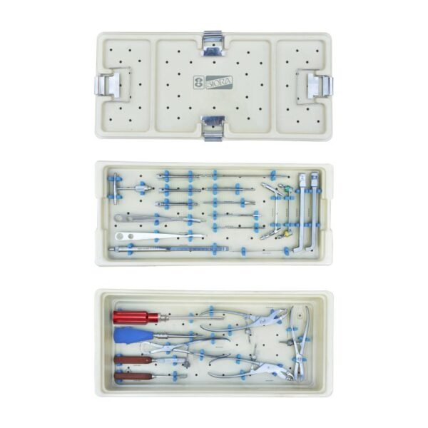 Locking Large Fragment Instrument Set With Graphic Box