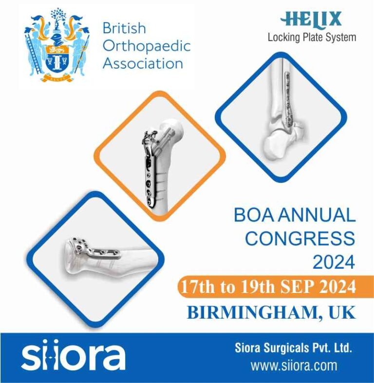 BOA Annual Congress A Premier Orthopedic Event Siora Surgicals