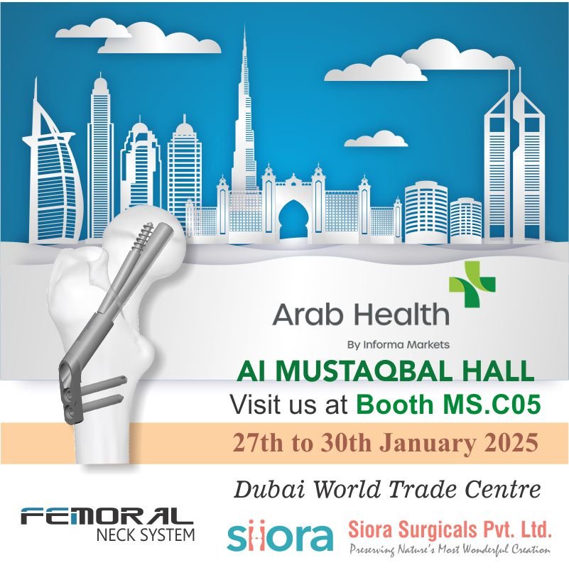 Arab Health 2025 - Siora Surgicals Private Limited