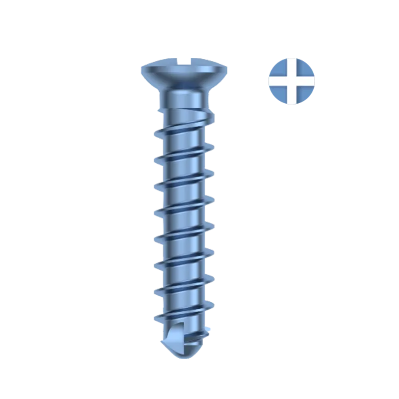 CMF - Cross Drive Non - LOCKING Screw - Self Tapping 2.4 mm Dia
