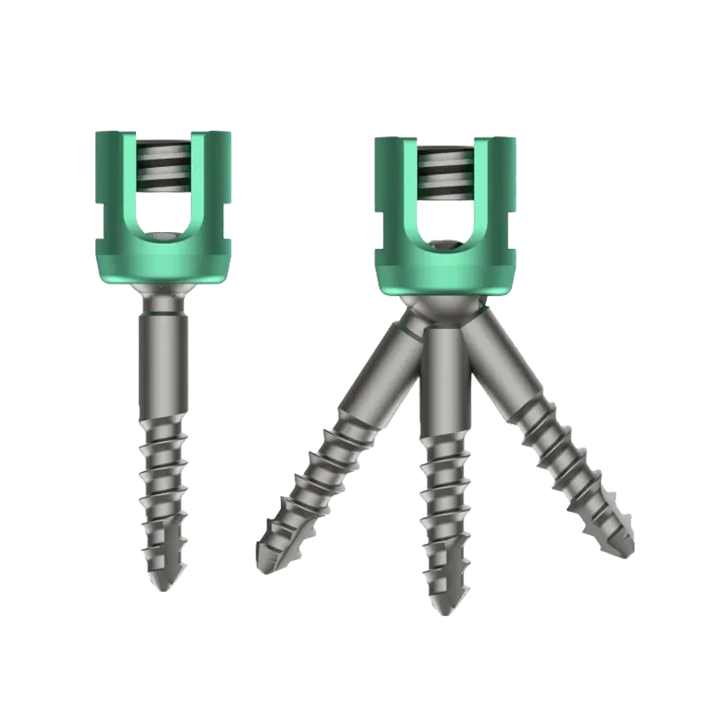 Posterior Cervical Polyaxial Screw Partially Threaded – Titanium