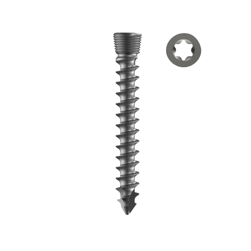 4.0mm Locking Head Cancellous Screw Full Thread – Self Tapping (Star Drive)