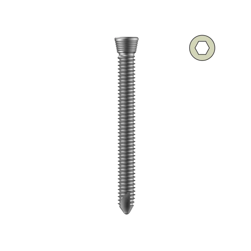 5.0mm Locking Head Screw – Self Tapping (HEXDRIVE)