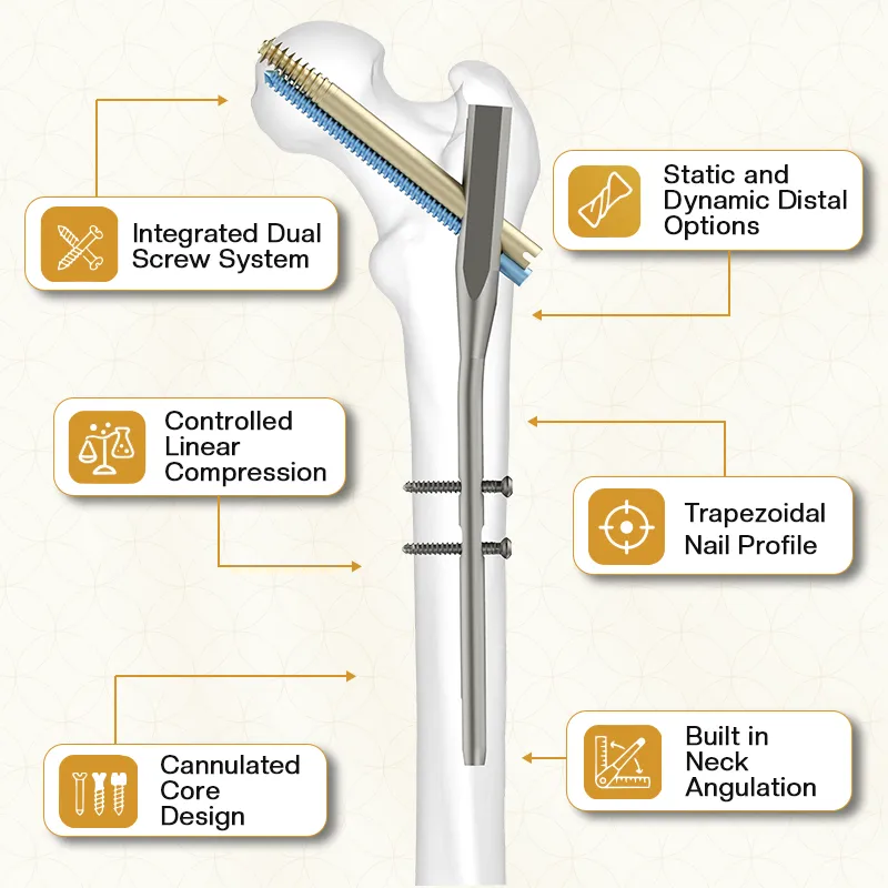 Features of DUROFIX Intertan Nail