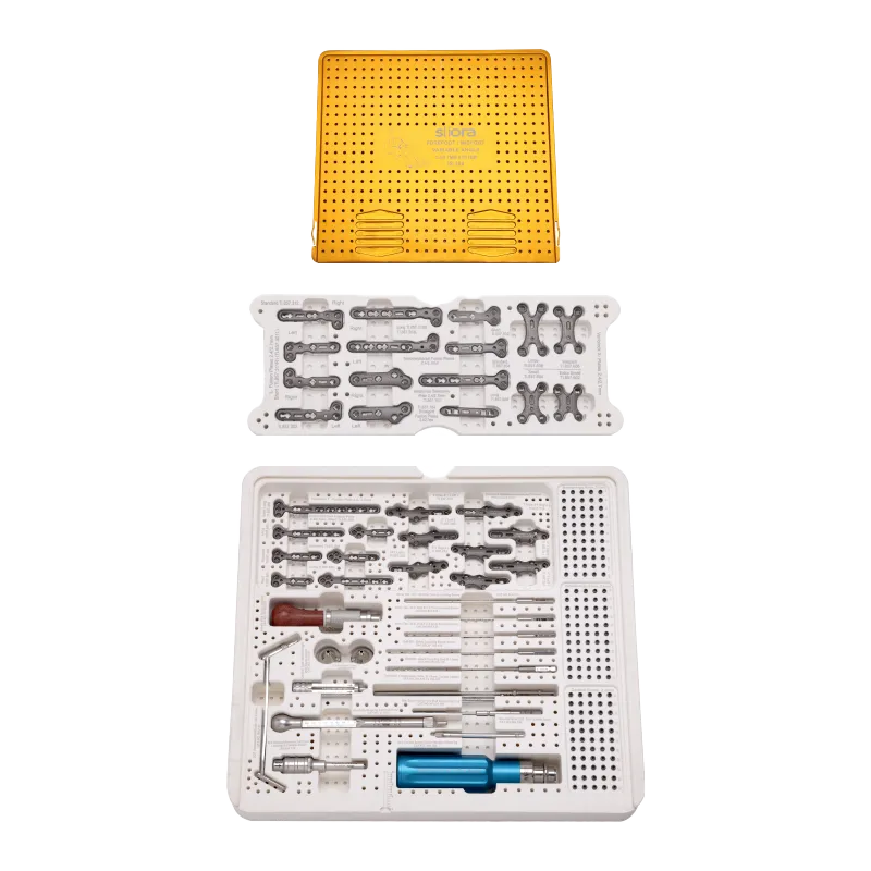 Implant & Instrument Set of Variolock ForefootMidfoot 2.4/2.7mm System