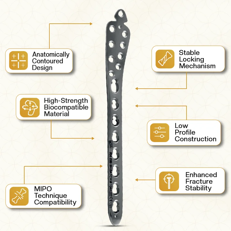 Key Features of Distal Tibia Plate