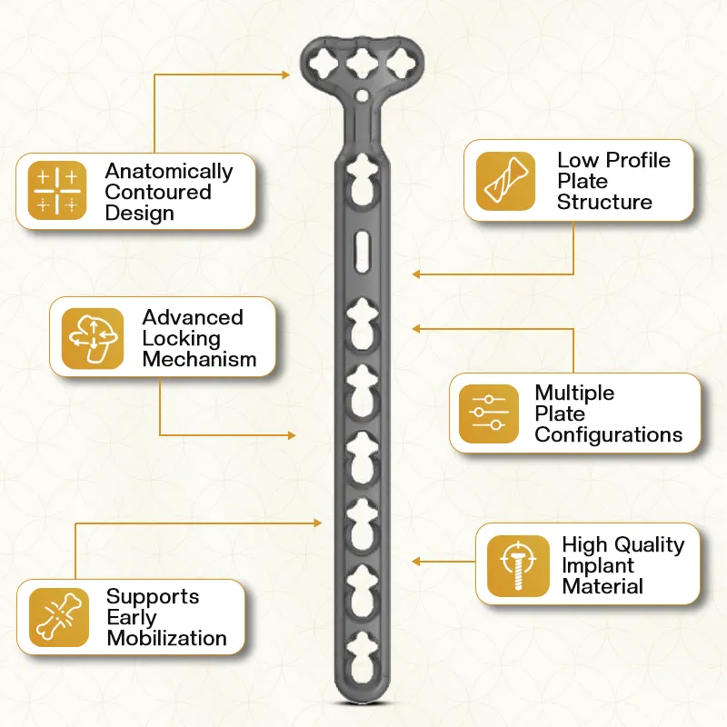 Key Features of Forefoot Midfoot Plate System