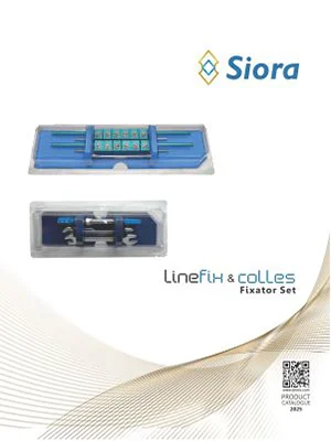 Linefix & Colles Fixator front