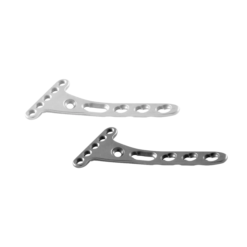Locking Extra Articular Small T Plate Oblique Angled 2.7mm (Head 5 Holes)
