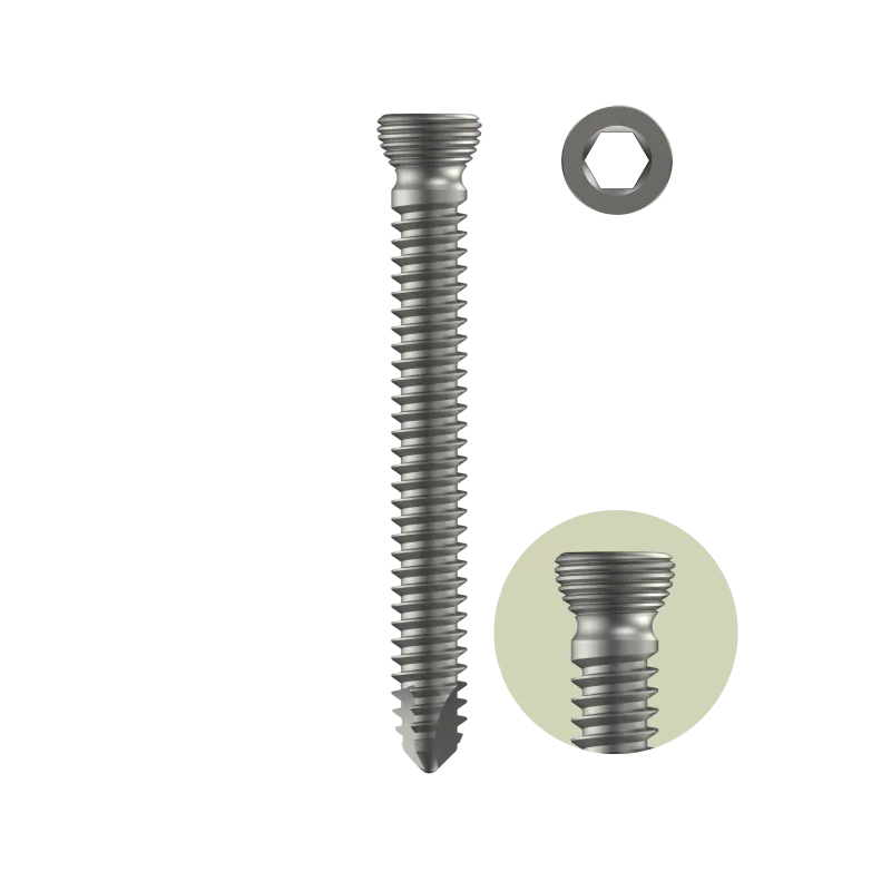 Variolock 3.5mm Variable Angle Locking Head Screw – Self Tapping (HexDrive)