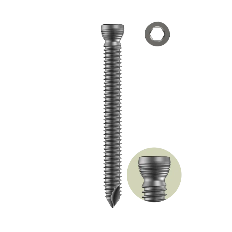 Variolock 5.0mm Variable Angle Locking Head Screw – Self Tapping (Hex Drive)