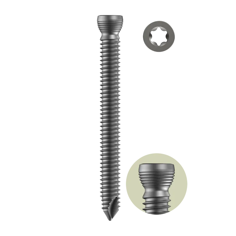 Variolock 5.0mm Variable Angle Locking Head Screw – Self Tapping (Star Drive)