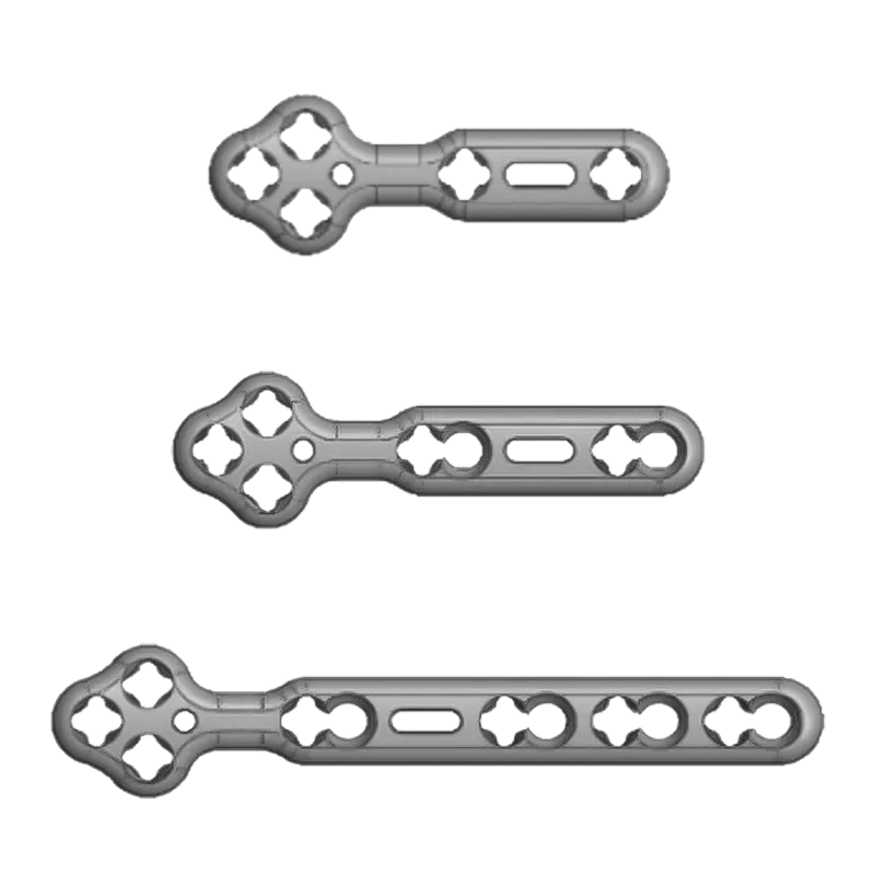 Variolock Cloverleaf Foot Fusion Plate 2.4/2.7mm