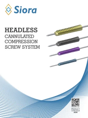 Headless Cannulated Compression Screw System catalog front